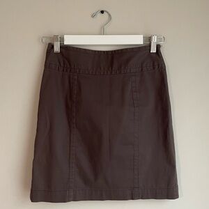 LOFT Women’s Petite Brown Pencil Skirt